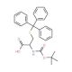 Boc-D-Cys(Trt)-OH (CAS 87494-13-1) - chemical structure image