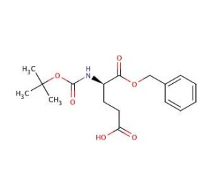 Boc-D-Glu-OBzl (CAS 34404-30-3) - chemical structure image