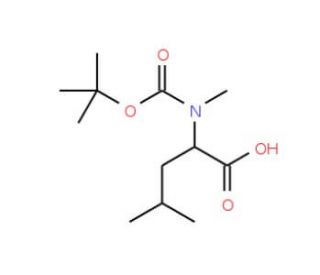 Boc-D-MeLeu-OH (CAS 89536-84-5) - chemical structure image