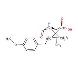 Boc-D-Pen(Mob)-OH (CAS 106306-57-4) - chemical structure image