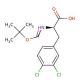 Boc-D-Phe(3,4-Cl2)-OH (CAS 114873-13-1) - chemical structure image