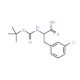 Boc-D-Phe(3-Cl)-OH (CAS 80102-25-6) - chemical structure image