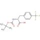 Boc-D-Phe(4-CF3)-OH (CAS 82317-83-7) - chemical structure image