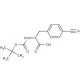 Boc-D-Phe(4-CN)-OH (CAS 146727-62-0) - chemical structure image
