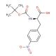 Boc-D-Phe(4-NO2)-OH (CAS 61280-75-9) - chemical structure image