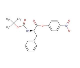 Boc-D-Phe-ONp (CAS 16159-70-9) - chemical structure image