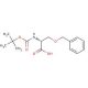 Boc-D-Ser(Bzl)-OH (CAS 47173-80-8) - chemical structure image
