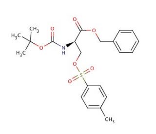 Boc-D-Ser(Tos)-O-Bzl (CAS 141527-79-9) - chemical structure image