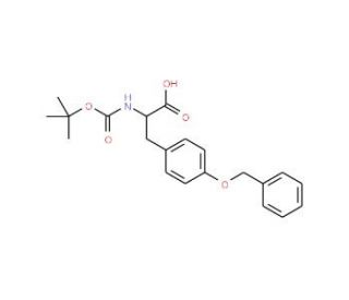 Boc-D-Tyr(Bzl)-OH (CAS 63769-58-4) - chemical structure image