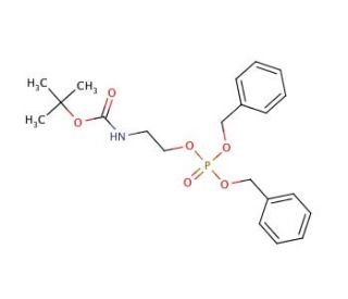 Boc-ethanolamine Dibenzylphosphate - chemical structure image