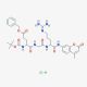 Boc-γ-benzyl-Glu-Gly-Arg-7-amido-4-methylcoumarin hydrochloride (CAS 133448-22-3) - chemical structure image