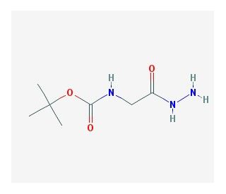 Boc-Glycine hydrazide (CAS 6926-09-6) - chemical structure image