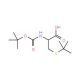 Boc-L-Cys(tBu)-OH (CAS 56976-06-8) - chemical structure image
