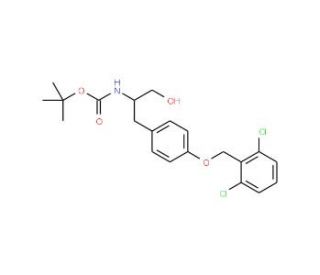 Boc-L-Tyrosinol(2,6-di-Cl-Bzl) (CAS 169393-62-8) - chemical structure image