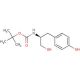 Boc-L-Tyrosinol (CAS 282100-80-5) - chemical structure image