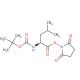 Boc-Leu-OSu (CAS 3392-09-4) - chemical structure image