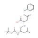 Boc-Leu-psi(CH2NH)-Asp(OBzl)-OH (CAS 204199-67-7) - chemical structure image