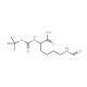 Boc-Lys(For)-OH (CAS 2483-47-8) - chemical structure image