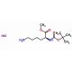 Boc-Lys-OMe.HCl 的分子结构, CAS编号: 55757-60-3 Boc-Lys-OMe.HCl (CAS 55757-60-3) - chemical structure image