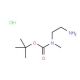 Boc,Me-EDA*HCl (CAS 202207-78-1 (non-salt)) - chemical structure image