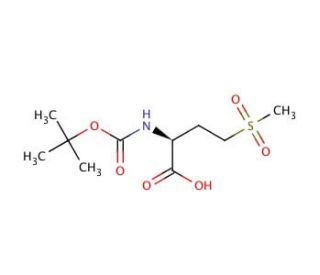 Boc-Met(O2)-OH (CAS 60280-45-7) - chemical structure image