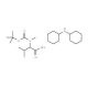 Boc-N-methyl-L-valine dicyclohexylammonium salt (CAS 35761-42-3) - chemical structure image