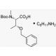 Boc-N-methyl-O-benzyl-L-threonine CHA (CAS 64263-80-5 (non-salt)) - chemical structure image