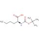 Boc-Nle-OH (CAS 6404-28-0) - chemical structure image