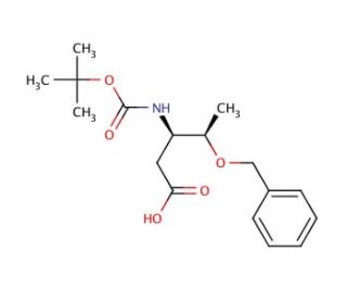 Boc-O-benzyl-L-beta-homothreonine (CAS 254101-11-6) - chemical structure image
