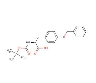 Boc-O-benzyl-L-tyrosine (CAS 2130-96-3) - chemical structure image