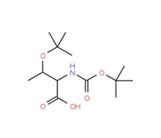 Boc-O-tert-butyl-D-threonine (CAS 201217-86-9) - chemical structure image