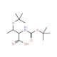 Boc-O-tert-butyl-D-threonine (CAS 201217-86-9) - chemical structure image