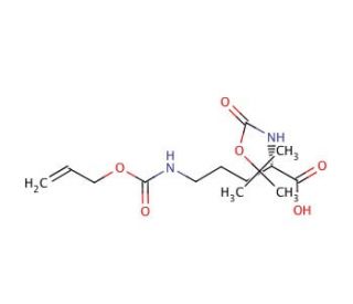 Boc-Orn(Alloc)-OH (CAS 171820-74-9) - chemical structure image