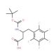 Boc-pentafluoro-D-beta-homophenylalanine (CAS 269398-93-8) - chemical structure image
