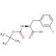 Boc-Phe(3-F)-OH (CAS 114873-01-7) - chemical structure image