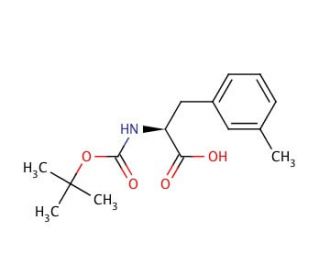 Boc-Phe(3-Me)-OH (CAS 114873-06-2) - chemical structure image
