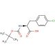 Boc-Phe(4-Cl)-OH (CAS 68090-88-0) - chemical structure image