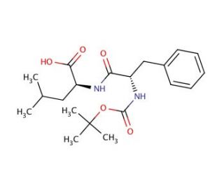 Boc-Phe-Leu-OH (CAS 33014-68-5) - chemical structure image