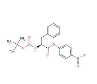 Boc-Phe-ONp (CAS 7535-56-0) - chemical structure image
