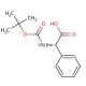Boc-Phg-OH (CAS 2900-27-8) - chemical structure image