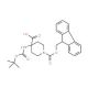 Boc-Pip(Fmoc)-OH (CAS 368866-07-3) - chemical structure image