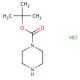 Boc-piperazine hydrochloride (CAS 76535-74-5) - chemical structure image