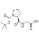 Boc-Pro-Gly-OH (CAS 51785-82-1) - chemical structure image