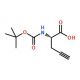 Boc-propargyl-Gly-OH - chemical structure image