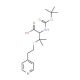 Boc-S-[2-(4-pyridyl)ethyl]-DL-penicillamine - chemical structure image