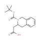 Boc-(S)-2-tetrahydroisoquinoline acetic acid (CAS 270062-98-1) - chemical structure image