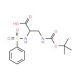 Boc-(S)-3-amino-2-(phenylsulfonylamino)propionic acid (CAS 342888-28-2) - chemical structure image