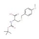 Boc-S-4-methoxybenzyl-L-cysteine (CAS 18942-46-6) - chemical structure image