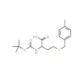 Boc-S-4-methylbenzyl-L-homocysteine (CAS 201419-15-0) - chemical structure image