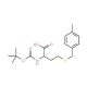 Boc-S-4-methylbenzyl-L-homocysteine (CAS 201419-15-0) - chemical structure image
